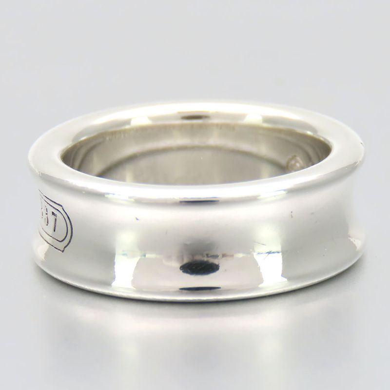 Tiffany & Co Ring 1837 Silver 925 Approx 7.2g Silver Accessories Simple Ladies