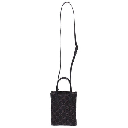 Gucci 773730 GG Denim 2-way Shoulder Bag For Men