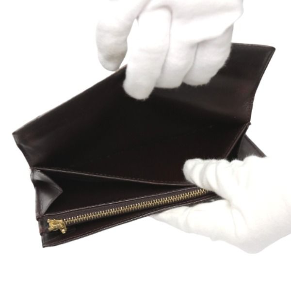 Louis Vuitton M93524 Vernis Long Wallet With Two-fold Zipper Portefeuille Sarah