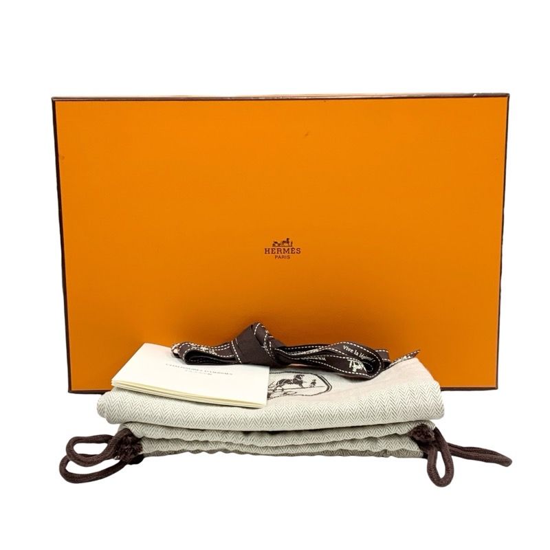 Hermes Paris Loafers Shoes Leather Black Silver Moccasins Flat Shoes Hhardware