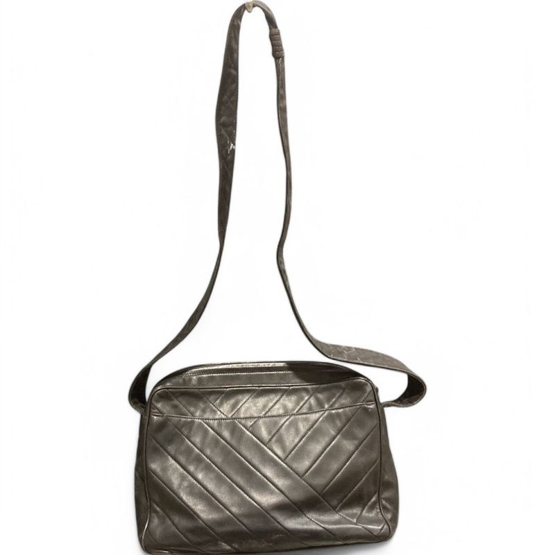 Chanel ⑤ Coco Mark Lamb Leather Shoulder Bag With Tassel Charm Ladies Black