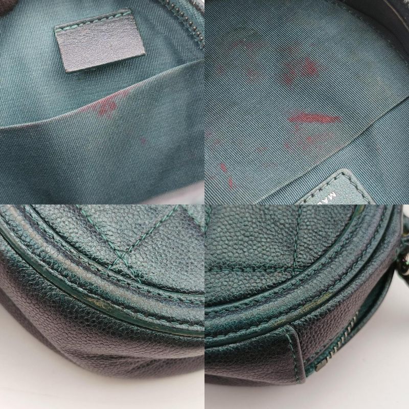 CHANEL  Round Green Caviar Skin A8159926605003