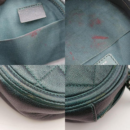 CHANEL  Round Green Caviar Skin A8159926605003