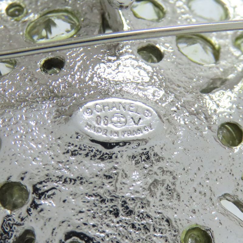 Chanel Camellia Brooch Metal Ladies