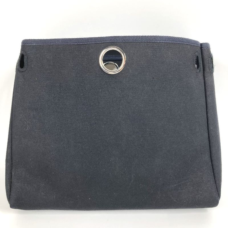 Hermes Shoulder Bag Herbag Only Replacement Bags Canvas Black