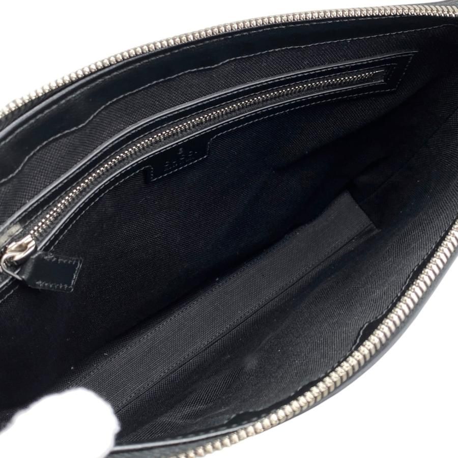 Gucci Clutch Bag With Interlocking G Messenger Bag 726833 GG Supreme Black Gucci