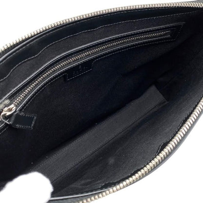 Gucci Clutch Bag with Interlocking G Messenger Bag 726833 GG Supreme Black Gucci