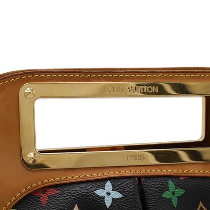 Louis Vuitton Monogram Multicolor Judy MM Handbag 2WAY Shoulder Bag Noir Black