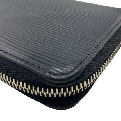 Louis Vuitton M61857 Epi Long Wallet Brand Card Holder Coin Purse Black Men's