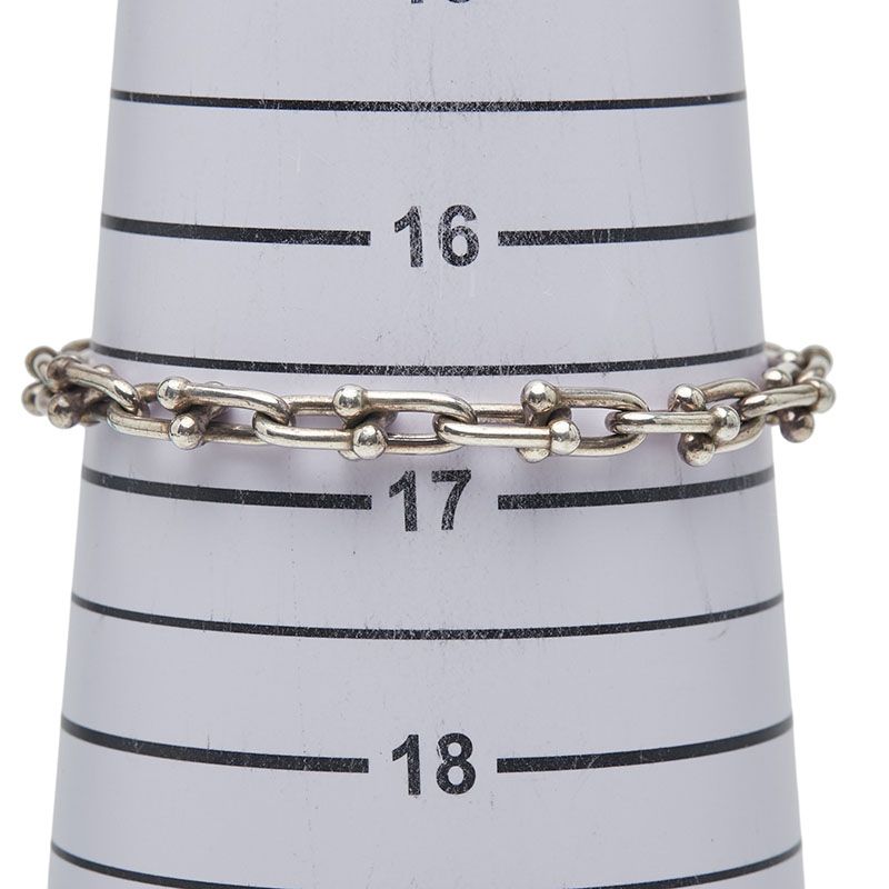 Tiffany & Co Hardware Small Link Sv925 Silver Ladies Tiffany & Co
