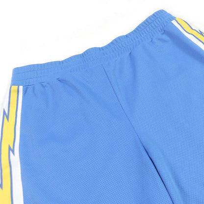 Louis Vuitton 22SS Amen Break LV Logo Sideline Mesh Sports Game Shorts Blue M