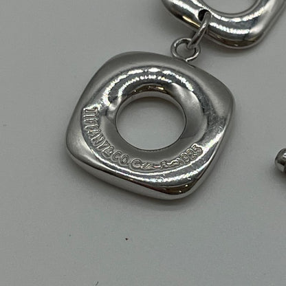 Tiffany Square Sv925 Double Wrapped Bracelet A25-2718