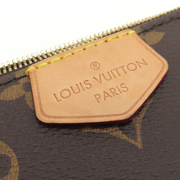 Louis Vuitton Shoulder Bag Mulchy Pochette Accessoire Monogram Canvas Khaki
