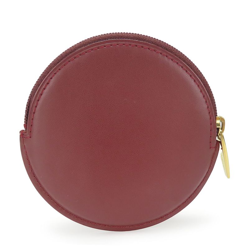 Cartier Coin Case Must Line L3000111 Calf Bordeaux Gold Hardware Coin Purse