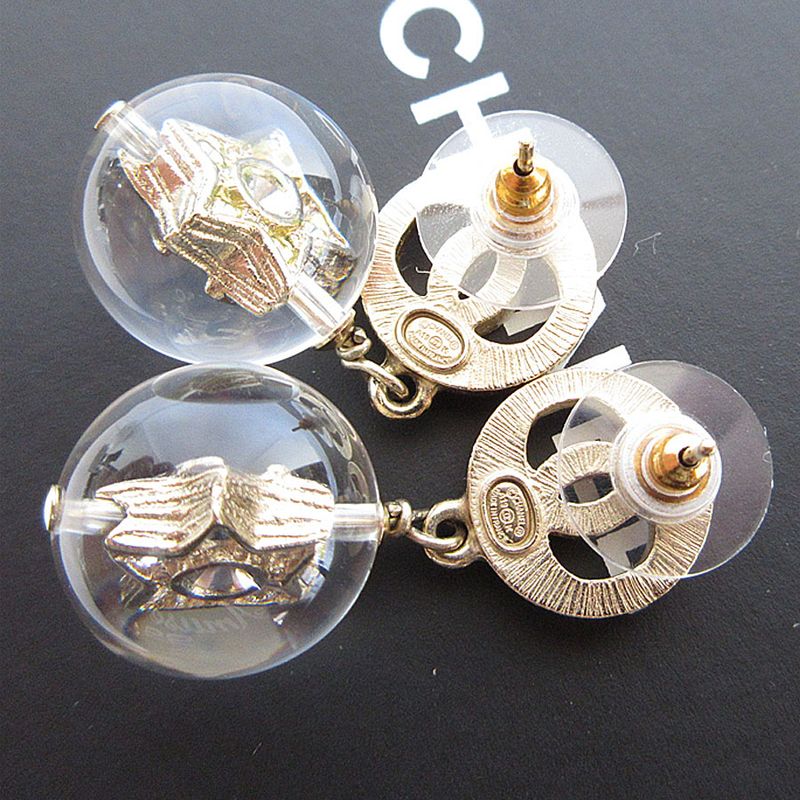 Chanel Earrings Coco Mark