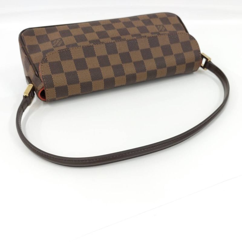 Louis Vuitton Recoleta Handbag Damier Ebène Brown N51299