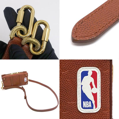 Louis Vuitton Soft Trunk LV X NBA M80549 Ball Grain Leather Brown
