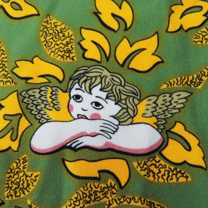 LOEWE S2296340ga Paura Zuibiza Cache Coeur/wrap Dress Multi 36 Made In Italy