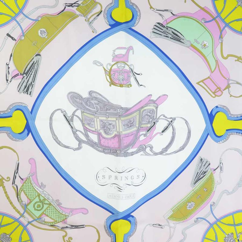 Hermes Scarf Carré 90 Sprngs