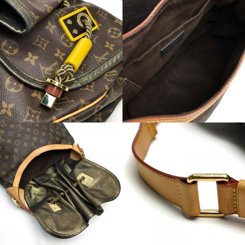 Louis Vuitton Shoulder Bag Kalahari GM M97015 Monogram Canvas Brown