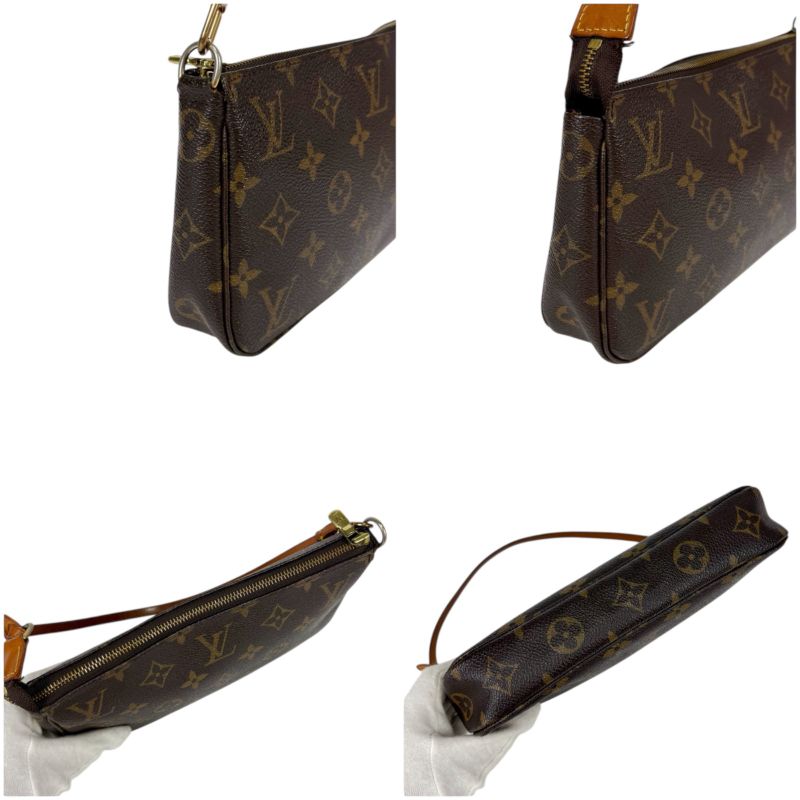Louis Vuitton Accessoire Pochette Monogram Leather Accessory Pouch Mini Handbag