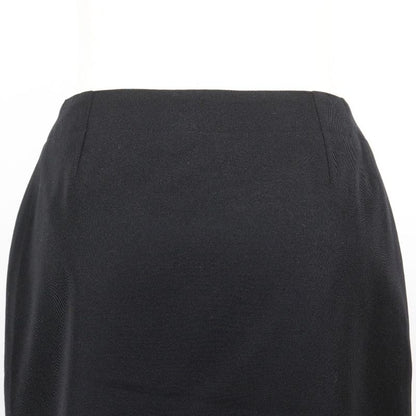 Chanel P08800v05079 Wool Black Women's Skirt