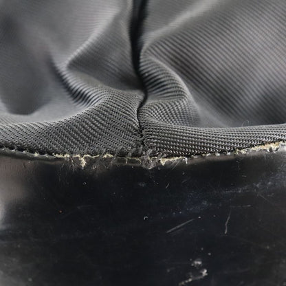 Gucci Bamboo Bag 002-2058-0412-5 Nylon Canvas And Leather Black Unisex Tote Bag