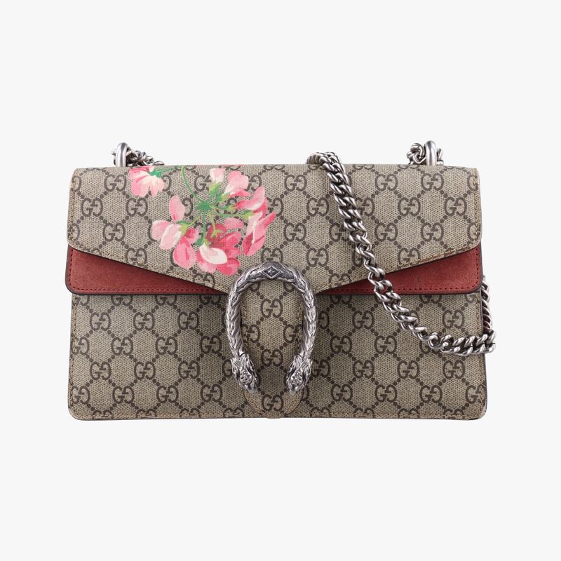 Gucci Dionysus Beige Red And Multicolor PVC Coated Canvas 400249 I023235583