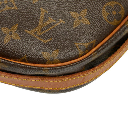 Louis Vuitton Monogram Genefeuille MM Crossbody Shoulder Bag M51226 Brown PVC