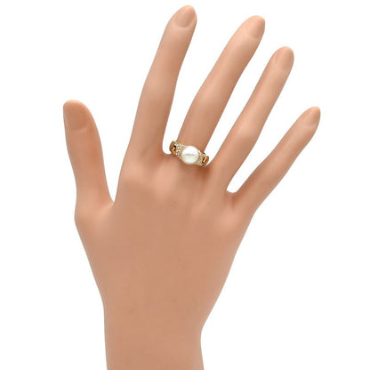 Bvlgari Bvlgari Ring Gancho Ring 18k Yellow Gold Diamond Pearl Yellow Gold
