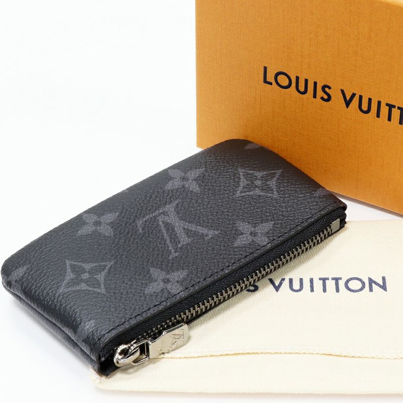 Louis Vuitton Key Case Coin Case Monogram Eclipse Reverse Pochette Cles M80905