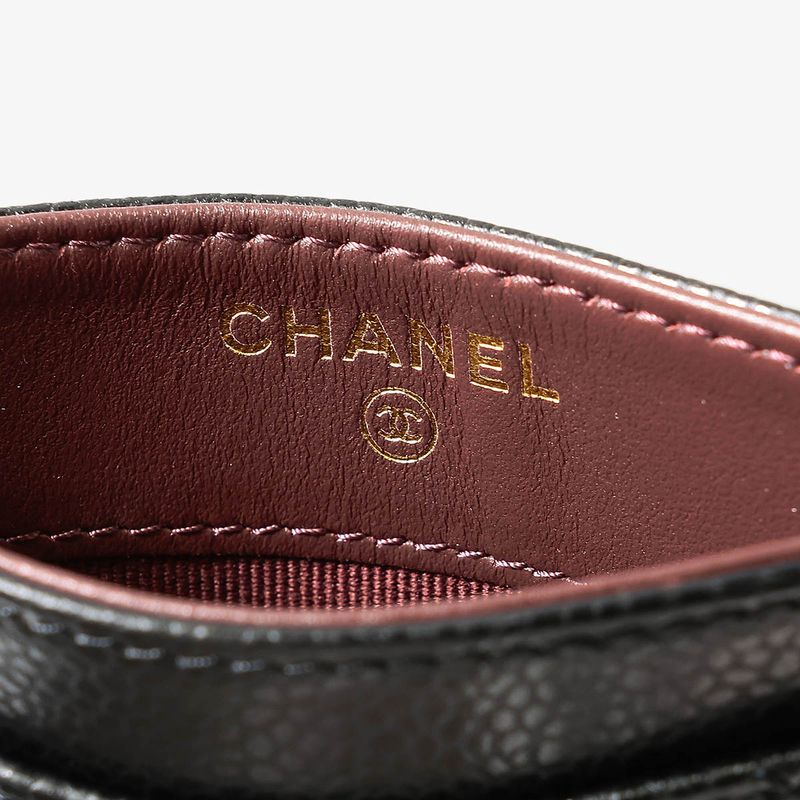 Chanel Card Case Porte-cartes Classique Black