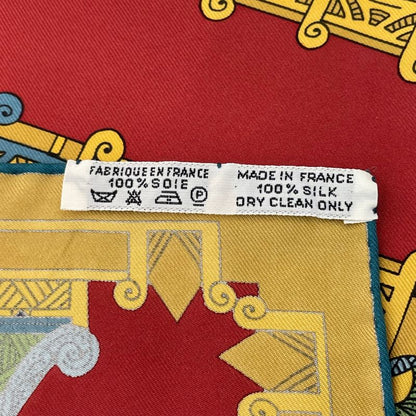 Hermes Scarf Carre 90 Astres Et Soleils Celestial Bodies And The Sun Multicolor