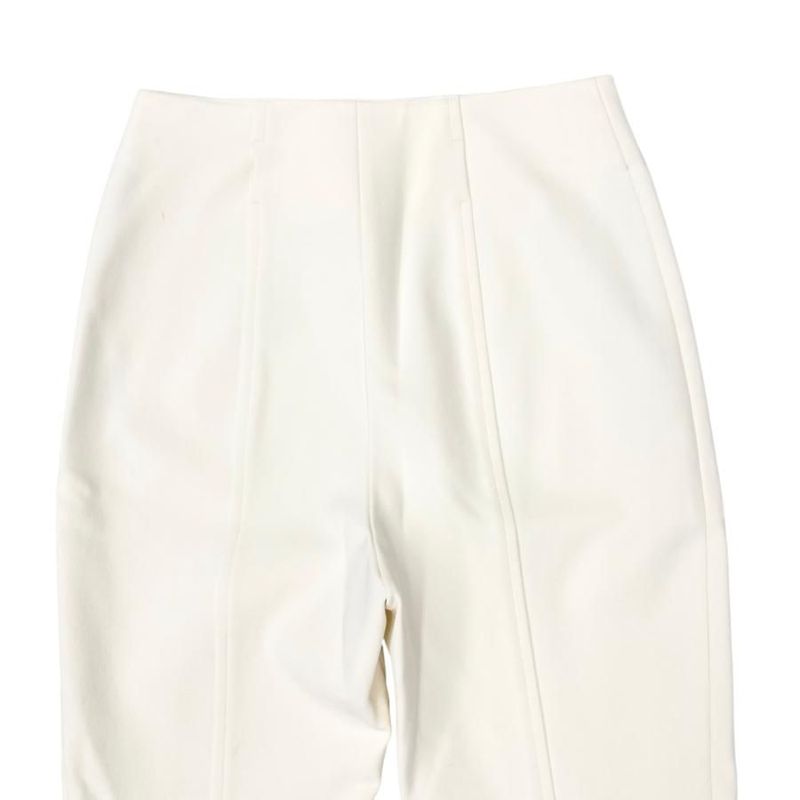 Hermes Slacks High Waist Pants 4h0478dr Size 34 Ivory White Hermes