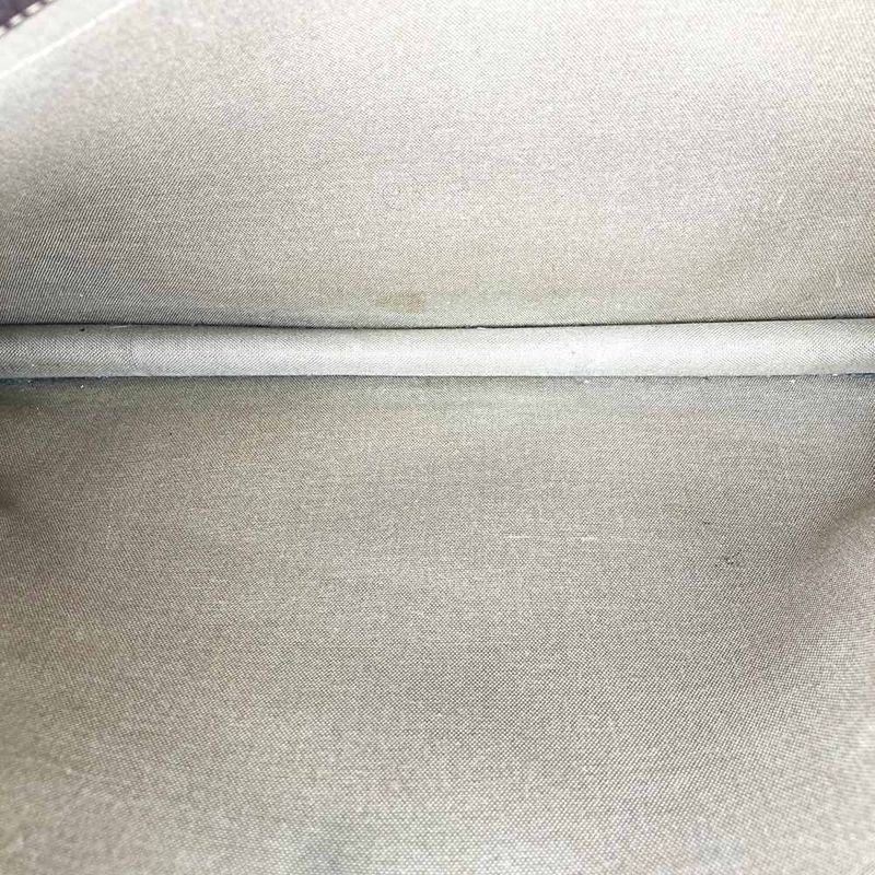 Gucci 017 115 Second Bag Clutch Bag Pouch GG Supreme Sherry Line Leather Brown