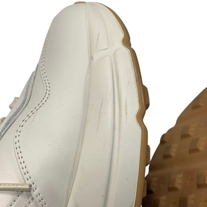 2984 Gucci 524990 Light Glitter Logo Sneakers Shoes Preowned Excellent Condition