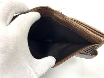 Gucci GG Canvas Leather Compact Wallet Double Fold Wallet Double Hook 05504