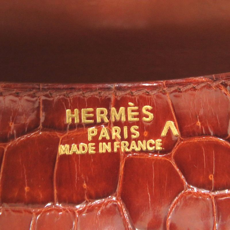 Hermes Porosas Brown Marked 00X (1994) Waist Bag 1682 Hermes
