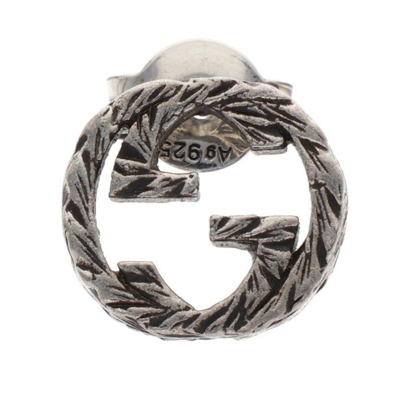 Gucci Interlocking Studded Earrings Men's