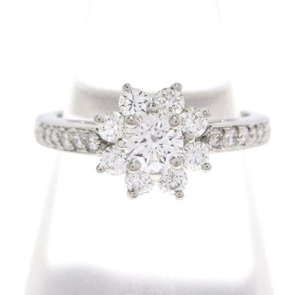 Tiffany & Co Ring Flora Pt950 X Diamonds
