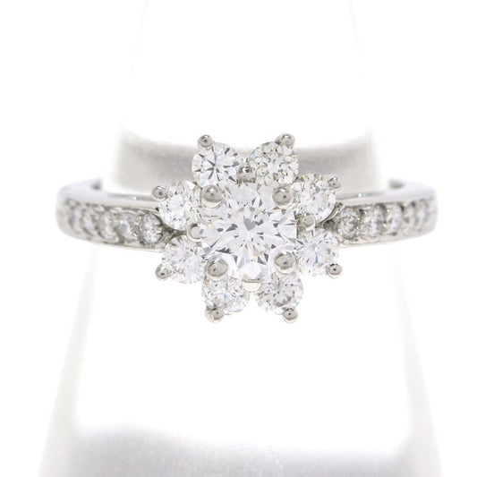 Tiffany & Co Ring Flora Pt950 X Diamonds