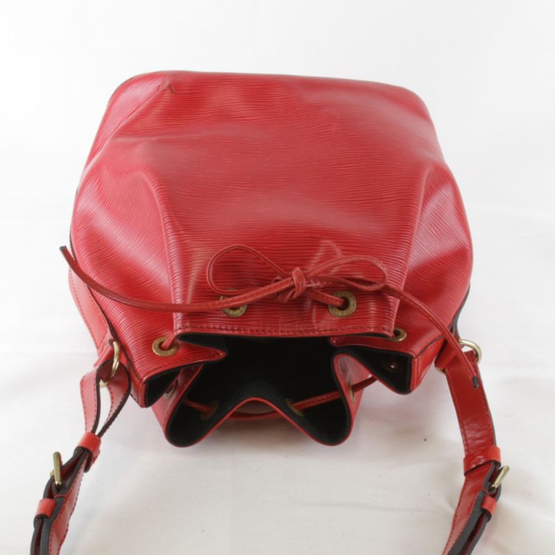 Louis Vuitton Petit Noe M44107 Shoulder Bag Epi Leather Red