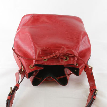 Louis Vuitton Petit Noe M44107 Shoulder Bag Epi Leather Red