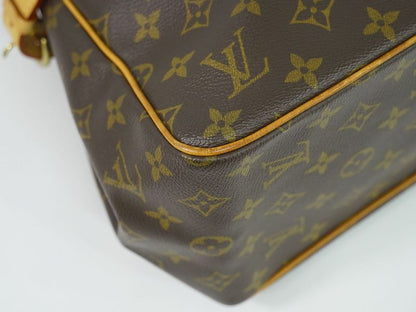 Authentic Louis Vuitton LV Batignolles Monogram Tote Handbag Brown M51156