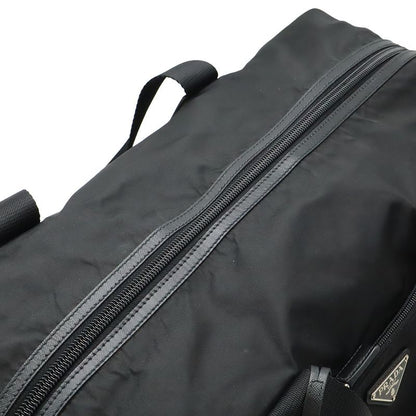 Prada Triangle Logo Boston Bag Travel Bag Travel Cabasn Large Tote Nylon