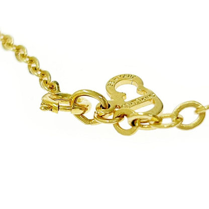 Christian Dior GP Dior Logo Oval Necklace Women's Gold 364100 Necklace
