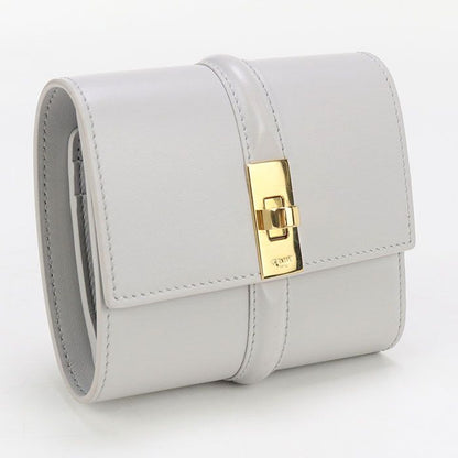 Celine Small Trifold Wallet 16 (sase) 10f52 3CQ7 Trifold Wallet Calf Womens