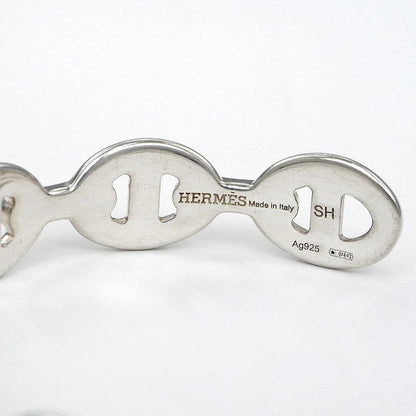 Hermes Bracelet Chaine D'ancre Anchene Bangle SH Ag925 SV Silver -