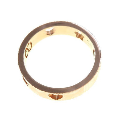 Gucci Iconic Ring / Heart & Star #10 (size Approx 95 Approx) [none Fee Gift