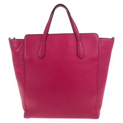 Gucci Swing Pink Gold Hardware Leather 368824 Tote Bag Shoulder Bag 2way Ladies